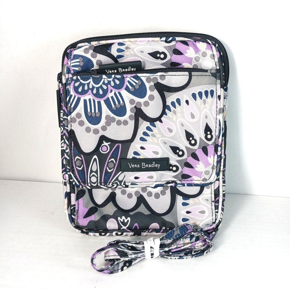 2019 Vera Bradley Lighten Up Mini Crossbody Bag Retired Pattern Mimosa Medallion